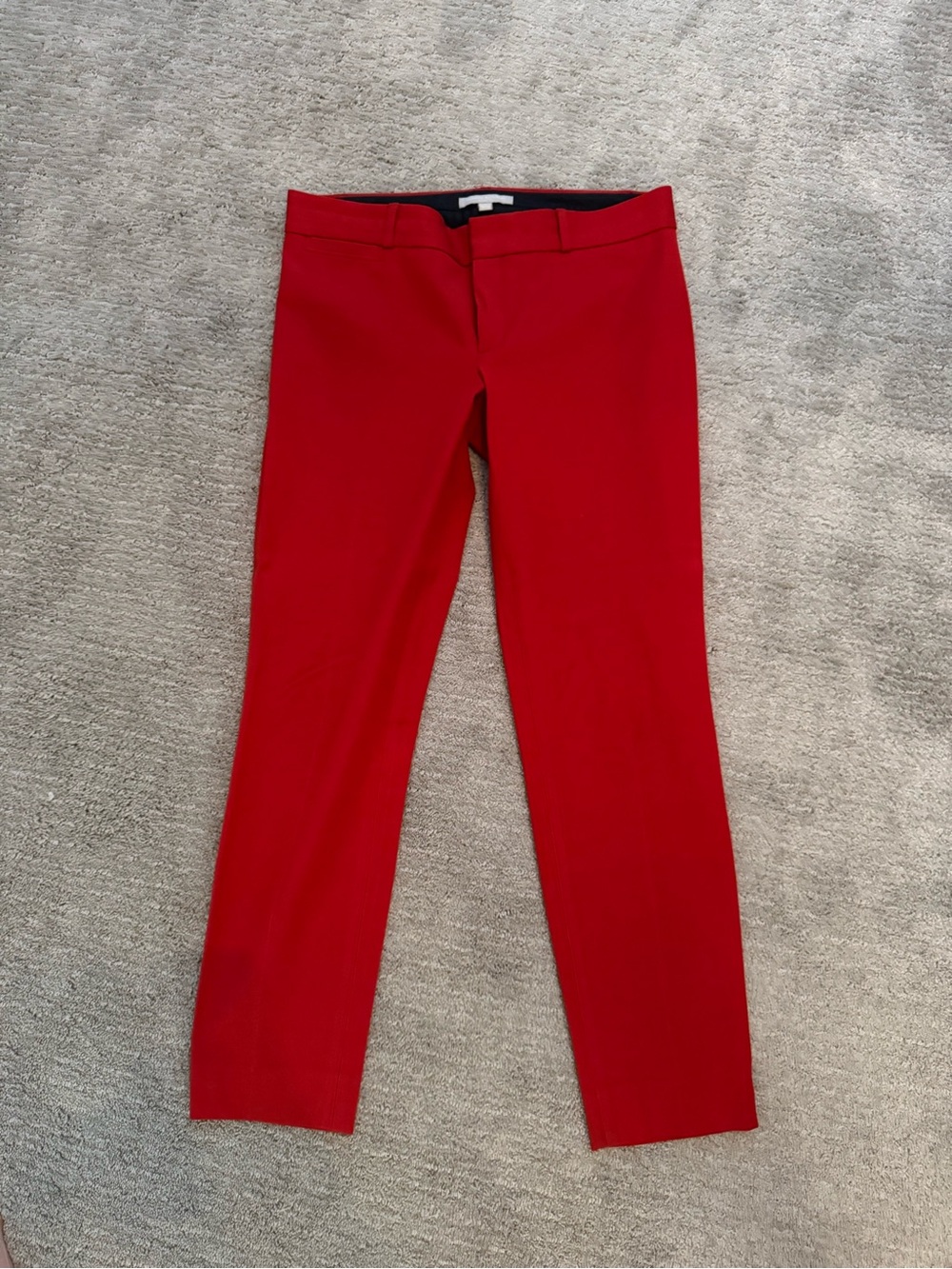Red/orange  Slim Dress Pants